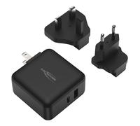 ANSMANN Travel USB Charger 30W Fast Charge Universal Travel Adapter Adaptateur de voyage Fiche de voyage