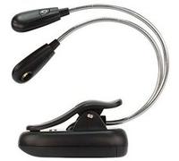 Ansmann Lampe de table Twinflex 1600-0119 LED 0,65 W Noir/Argent