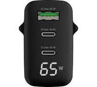 Ansmann USB-Ladegerät mit Display HC365PD 65W Chargeur USB 65 W 1x USB-A, 2x USB-C® Power Delivery noir intérieure