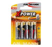 ANSMANN X-POWER Mignon AA - pile 4 x type AA - alcaline