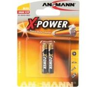Ansmann Batterie X-POWER Mini AAAA – alcaline – 2 x AAAA