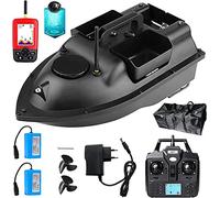 ANSNAL Bateau d'alimentation RC GPS détecteur de pêche - Carpe 3 protections d'appâts catapulte double moteur 500 m - Télécommande radio - Marquage 16