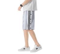AnsNam Short détachable pour homme post-chirurgie avec boutons-pression latéraux