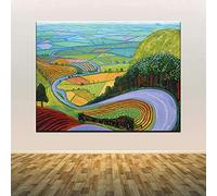 ANSNOW David Hockney Puzzles Puzzle En Bois 1000 Pièces, Jouets de Jeu de Puzzle de Décompression de Taille, Puzzles de Décoration Intérieure D'Art Moderne