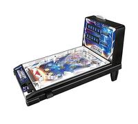 ANSNOW Mini Flipper Pour Adultes, Jeu de Flipper Électronique Avec Poignée de Traction, Lumières Et Sons, Pour Jeux En Famille, Cadeaux de Noël Pour Enfants Garçons Et Filles/Version Batterie