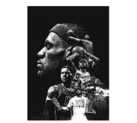 ANSNOW Puzzle En Bois Avec Affiche de Lebron James, 1000 Pièces, Jeu Éducatif Pour Adultes Et Enfants, Jouet de Décompression Familial, Cadeau