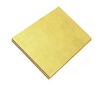 ANSNOW Tôle En Laiton 1 Mm, 300 Mm X 300 Mm, Plaque Mince Coupe La Feuille de Laiton H62 de Première Qualité, Adaptée À La Soudure, 300 X 300 X 1 Mm/300 * 300 * 1Mm