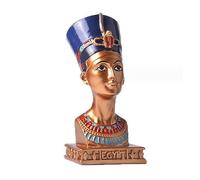 anso Figurine de Toutankhamon en résine - Statue de Cléopâtre égyptienne - Figurine de pharaon égyptien à collectionner (D)