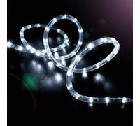 Anso Guirlande lumineuse solaire à LED pour jardin, étanche, pour patio, cour, allée, lampe (Blanc, 11,88 m 100 LED)