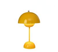 anso Lampe de bureau LED tactile sans fil USB à intensité variable pour chambre à coucher (jaune)