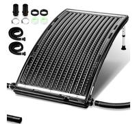 Ansobea Chauffage Solaire pour Piscine - 113 x 69 x 35 cm - Chauffage Solaire pour Eau Chaude - Douche de Jardin et Piscine