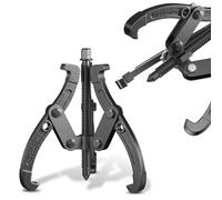 Ansobea Kit d'extracteur de roulement à 3 bras, extracteur de griffes 75 mm, 100 mm, 150 mm, utilisation extérieure/intérieure, pour roulements à billes, pignons coulissants, roues d'inertie, roues de