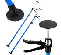 Ansobea Lot de 2 supports de plafond, étai de montage réglable en hauteur 115-290 cm, supports télescopiques avec capacité de charge de 50 kg, support de montage pour atelier, atelier d'artiste