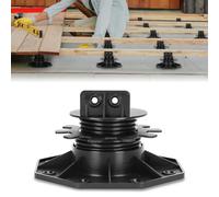 Ansobea Lot de 50 plot réglable en hauteur 30-60 mm terrasse Bois Lambourde pour Dalles de Terrasse, Sol, Pierre & Carrelage