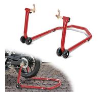 Ansobea Support arrière pour moto, support moto, support de montage pour moto jusqu'à 300 kg, élévateur de moto en acier, support de levage pour moto à double roue, support de moto à haute stabilité