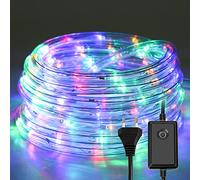 Ansobea Tuyau LED étanche pour extérieur 30 m 220 V LED pour décoration de Noël, jardin, maison, multicolore