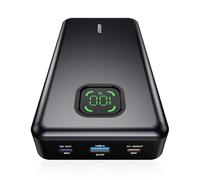 ANSODY Batterie Externe 25000 mAh Power Bank PD 65W Charge Rapide Portable Chargeuravec 2 Ports USB C avec Affichage numérique, Compatible avec MacBook Pro, iPhone 16/15, Samsung, Dell (Noir)