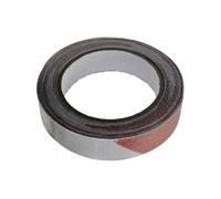 TOOLCRAFT ANST255M-RW Ruban adhésif d'avertissement ANST255M-RW rouge, blanc (L x l) 5 m x 25 mm 1 p