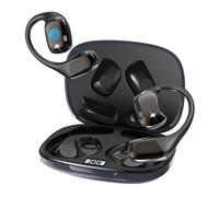 ANSTEN AI Ecouteur Traducteur Instantané, Oreillette Traduction Instantanée Supportant 134 Langues, Écouteurs traducteur Temps réel pour l'apprentissage des Voyages (Brun)