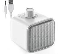 ANSTEN Amplificateur vocal pour téléviseur, compact, plug and play, pas de retard audio, haut-parleur TV Clear Voice avec câble de 5 m de long, haut-parleur TV pour personnes âgées et malentendantes