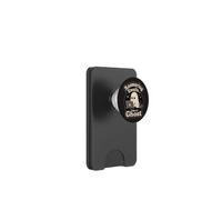 Answering Emails Ghost Office Humour Remote Work Laptop PopSockets PopWallet pour MagSafe