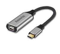 Answin Adaptateur USB C vers Mini DisplayPort (4K @ 60 Hz), Thunderbolt 3 vers Mini DisplayPort pour iPhone 15/16, MacBook M1-M4, MacBook Air/Pro 2020-2024, Galaxy S12-S25, Steam Deack et Rog Ally