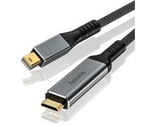 Answin Câble Mini DisplayPort vers Mini HDMI 4K unidirectionnel 0,9 m 2K @ 60 Hz Thunderbolt 2 vers Mi-ni HDMI pour MacBook, Surface Pro/Dock vers KYY, ARZOPA, VILVA, MNN moniteur portable (pas HDMI)