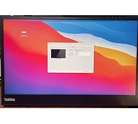 Lenovo ThinkVision M14 LED display 35,6 cm (14") 1920 x 1080 pixels Full HD Noir