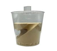 Ant Castle Cup Nest for Queen Cultivation - Plaster Farm Habitat for 10 Ants Or Less, Small Feeding Box for Starter Kit Boîte à Fourmis