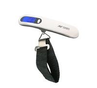 Ant Esports AELS020 Portable Digital Luggage Scale, 50Kgs Hanging Baggage Scale with Backlit LCD Display, Portable Suitcase Weighing Scale, Travel Luggage Weight Scale with Strong Straps for Travelers