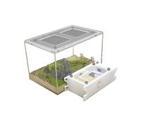 Ant Farm Kit de nid de fourmis pour enfants et adultes avec thermomètre et hygromètre Grand château d'élevage de fourmis en acrylique Kit d'apprentissage scientifique des fourmis vivantes et reine