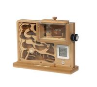 Ant Farm & Nid avec système de grotte - Un formicarium et un habitat pour vos fourmis - Avec système d'humidité - Idéal pour les amateurs de fourmis - Version effet roche