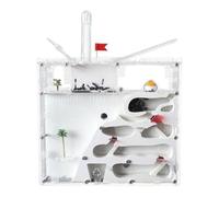 Ant Farm & Nid Château De Fourmis, Fourmilière, Nid, Tour D'approvisionnement en Eau, Zone Reproduction Ferme Naturelle Formicarium