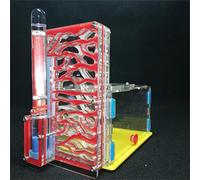 ANT GRAPE T Design Bricolage avec Aire de nid pour Fourmis, fourmilière Acrylique, Fourmis Insectes, Villa Mania pour Animaux domestiques pour Fourmis domestiques (Red)