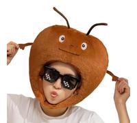 Ant Hats Kids - Panneau de dessin animé en peluche, chambre de costume d'hiver douce, couche de couvre-chef d'animal mignon, module de robe de vacances amusant | Pour Noël, festival, école, jeu, fête
