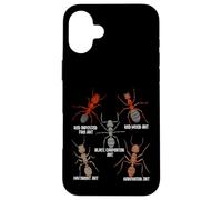 Ant Lover Kids Entomology Ant Species Fourmis Rouges Coque pour iPhone 16 Plus