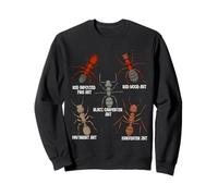 Ant Lover Kids Entomology Ant Species Fourmis Rouges Sweatshirt