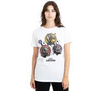 Ant-Man And The Wasp: Quantumania Antman Quantum Heroes Ladies T Shirt, White, Blanc, XL Femme