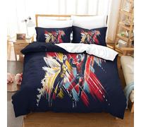 Ant-Man Ensemble Housse De Couett Imprim¿¿ D Et Taie D'oreiller ,Ultra Doux Microfibre Hypoallerg¿¿Nique £¬Ensemble Housse De Couette Avec Fermeture ¿¿Cla