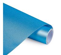 Ant Premium - Paillettes permanentes texturées en vinyle (30,5 cm x 3 m, bleu ciel)