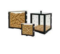 Ant-Shelter - Kit découverte fourmilière et Aire de Chasse pour Fourmis - Terrarium pour l'élevage des Fourmis - Fourmilières Naturelles en Impression 3D - Kit éducatif