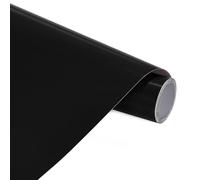 ANT - Vinyle adhésif permanent noir mat pour projets de bricolage, décalcomanie, résistant à la décoloration, utilisation en intérieur et en extérieur, Cricut, silhouette, expressions, camée, panneaux