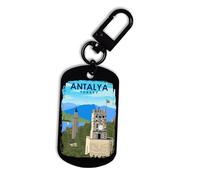Antalya Turquie Turkiye Destination Porte-clés Mousqueton, porte-clés, étiquette