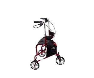 Antar AT51004 Aluminium Tricycle Déambulateur 6 kg, Rouge