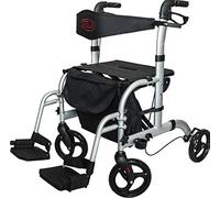 Antar AT51005 Aluminium Transport Déambulateur 9.80 kg, Noir
