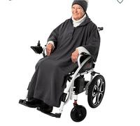 Antar AT53521 Poncho en polaire pour fauteuil roulant