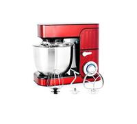 KitchenCook Robot pétrin Antara – Inox, mouvement planétaire – Rouge