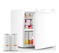 Antarctic Star Mini Réfrigérateur Congélateur 50GSM Mini Réfrigérateur Vertical avec Étagères Amovibles, 7 Thermostats Réglables, Silencieux, pour Chambre et Appartement