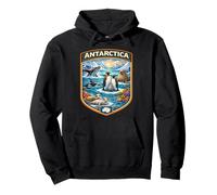 Antarctique Pingouin Voyage Antarctique Pôle Sud Vintage Sweat à Capuche