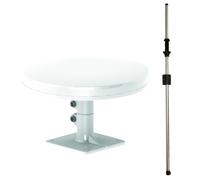 ANTARION Antenne TNT OMNIPROPLUS 38dB + Mat Traversant Camping Car Caravane